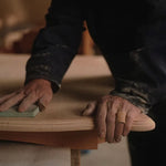 Elegant Cherry Wood Coffee Table with Modern Design - Perfect for Living Room Spaces fpmxm-2781