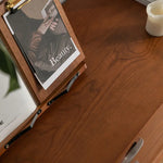 Sleek Boxwood Beech TV Stand with Glass Doors – Elegant Storage Solution fpmxm-2785