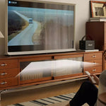 Sleek Boxwood Beech TV Stand with Glass Doors – Elegant Storage Solution fpmxm-2785