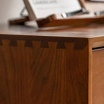 Sleek Boxwood Beech TV Stand with Glass Doors – Elegant Storage Solution fpmxm-2785