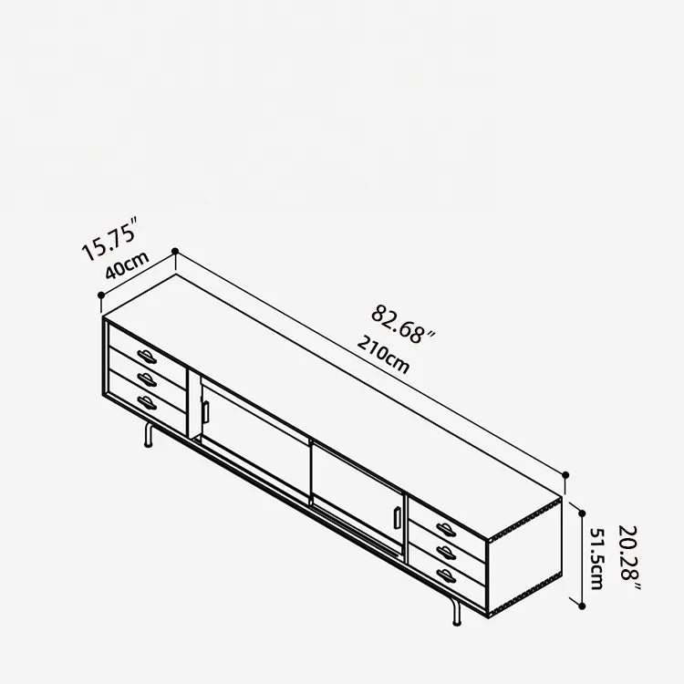 Sleek Boxwood Beech TV Stand with Glass Doors – Elegant Storage Solution fpmxm-2785