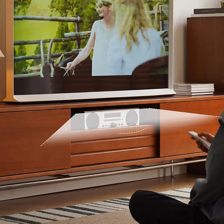 Sleek Boxwood TV Stand for Modern Living Rooms - Elegant Home Entertainment Center fpmxm-2786