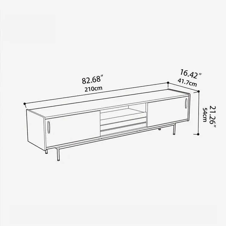 Sleek Boxwood TV Stand for Modern Living Rooms - Elegant Home Entertainment Center fpmxm-2786