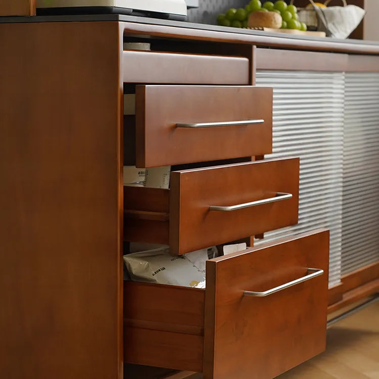 Sleek Boxwood and Glass Cabinet with Marble Top for Modern Interiors fpmxm-2787