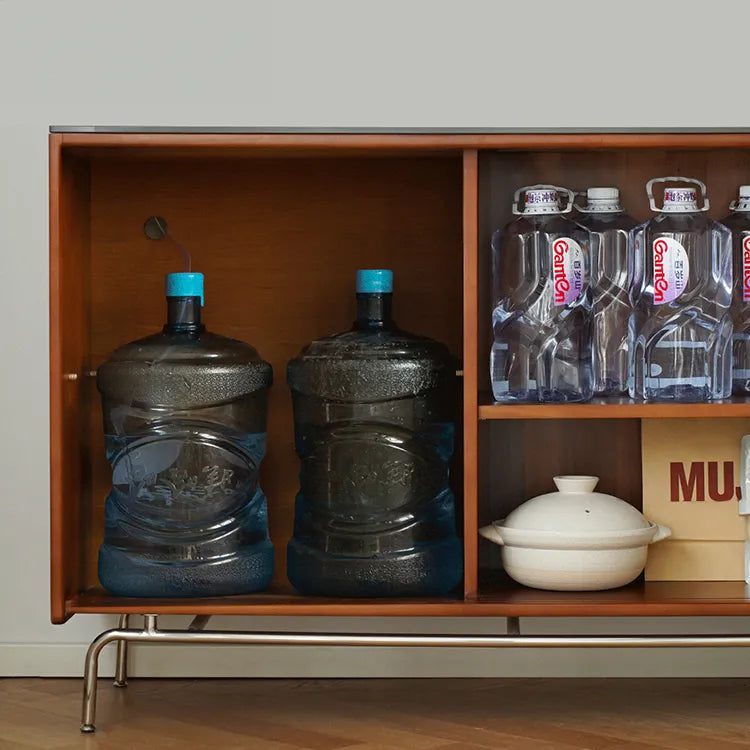 Sleek Boxwood and Glass Cabinet with Marble Top for Modern Interiors fpmxm-2787