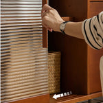 Sleek Boxwood and Glass Cabinet with Marble Top for Modern Interiors fpmxm-2787