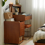 Elegant Boxwood & Beech Marble Vanity Table for Stylish Makeup Spaces fpmxm-2790