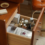 Elegant Boxwood & Beech Marble Vanity Table for Stylish Makeup Spaces fpmxm-2790