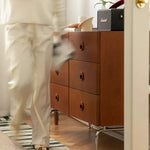 Stylish Boxwood Beech 6-Drawer Cabinet for Modern Living Spaces fpmxm-2794