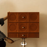 Stylish Boxwood Beech Cabinet - Modern Elegance for Your Living Room fpmxm-2797