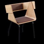 Stylish Multi-Layer Board and PU Leather Chair for Modern Living Spaces - Comfortable Techno Fabric Seating Solution fqr-5108