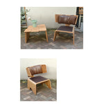 Stylish Multi-Layer Board Chair with PU Leather Accent – Modern Comfort for Your Space fqr-5110