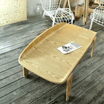 Sleek Multi-Layer Board Tea Table - Modern Scandinavian Design for Stylish Living Spaces fqr-5111
