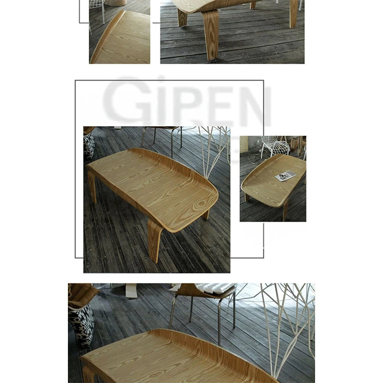 Sleek Multi-Layer Board Tea Table - Modern Scandinavian Design for Stylish Living Spaces fqr-5111