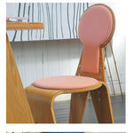 Stylish Multi-Layer Board Chair with Soft Cotton-Ramie Cushion - Perfect for Modern Decor! fqr-5112
