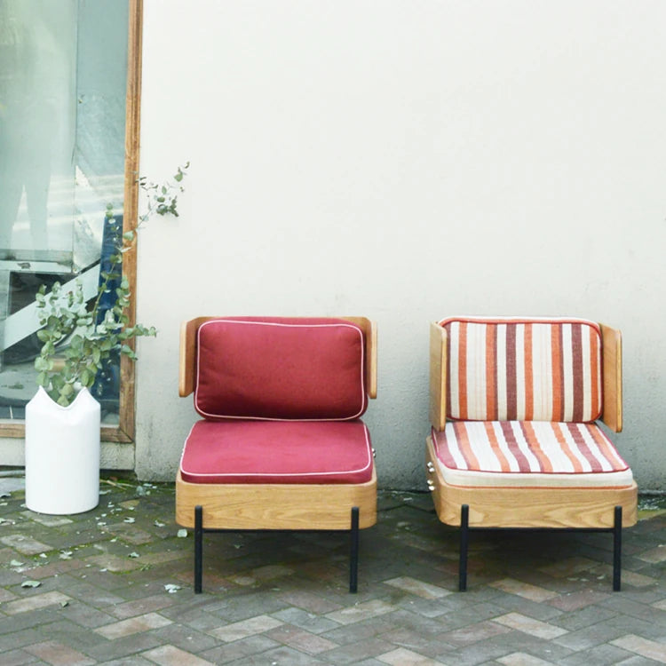 Stylish Multi-Layer Board Sofa with PU Leather and Cotton-Ramie Upholstery - Modern Comfort for Your Space fqr-5114
