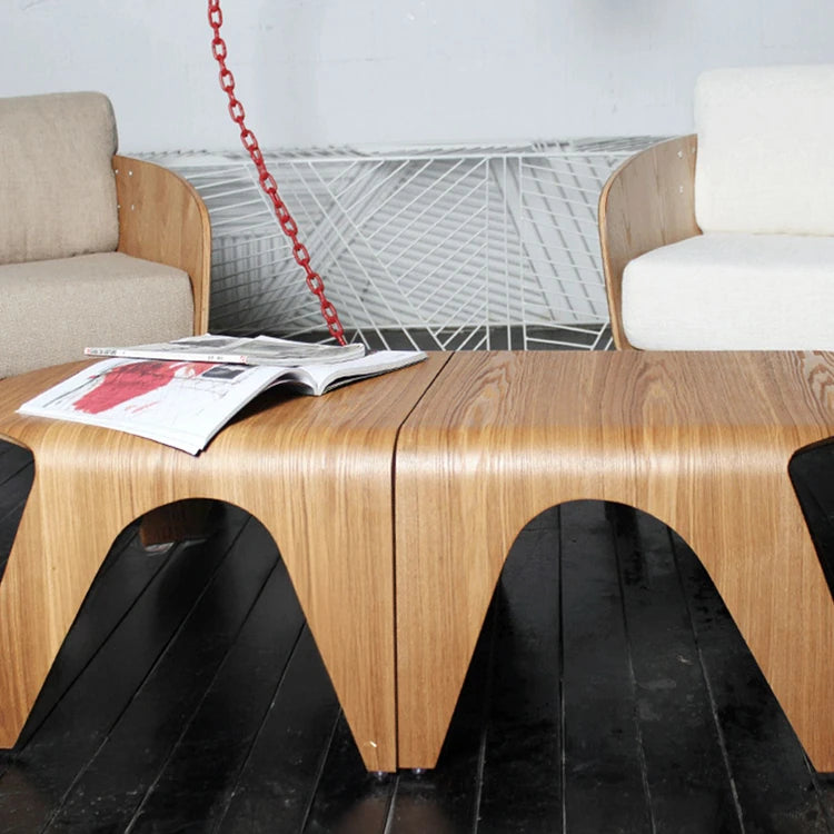 Stylish Multi-Layer Board Tea Table - Modern Chic Design for Living Room Elegance fqr-5116