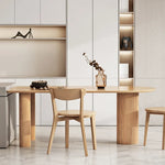 Modern Ash Wood Dining Table for Elegant Interiors fsdb-2259