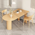 Modern Ash Wood Dining Table for Elegant Interiors fsdb-2259