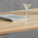 Modern Ash Wood Dining Table for Elegant Interiors fsdb-2259