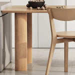 Modern Ash Wood Dining Table for Elegant Interiors fsdb-2259