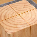 Solid Pine Wood Tea Table Set - Elegant Modern Design for Your Living Room fsdb-2262