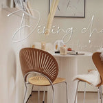 Stylish Wooden Dining Chair with Sleek Metal Legs – Modern Comfort for Your Home fsdb-2270