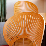 Stylish Wooden Dining Chair with Sleek Metal Legs – Modern Comfort for Your Home fsdb-2270