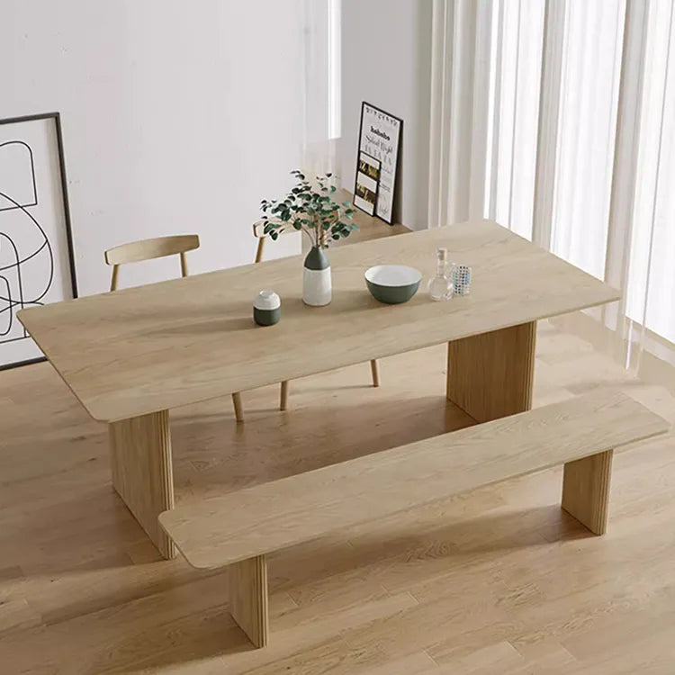 Elegant Pine Wood Dining Table – Perfect for Modern Homes fsdb-2274