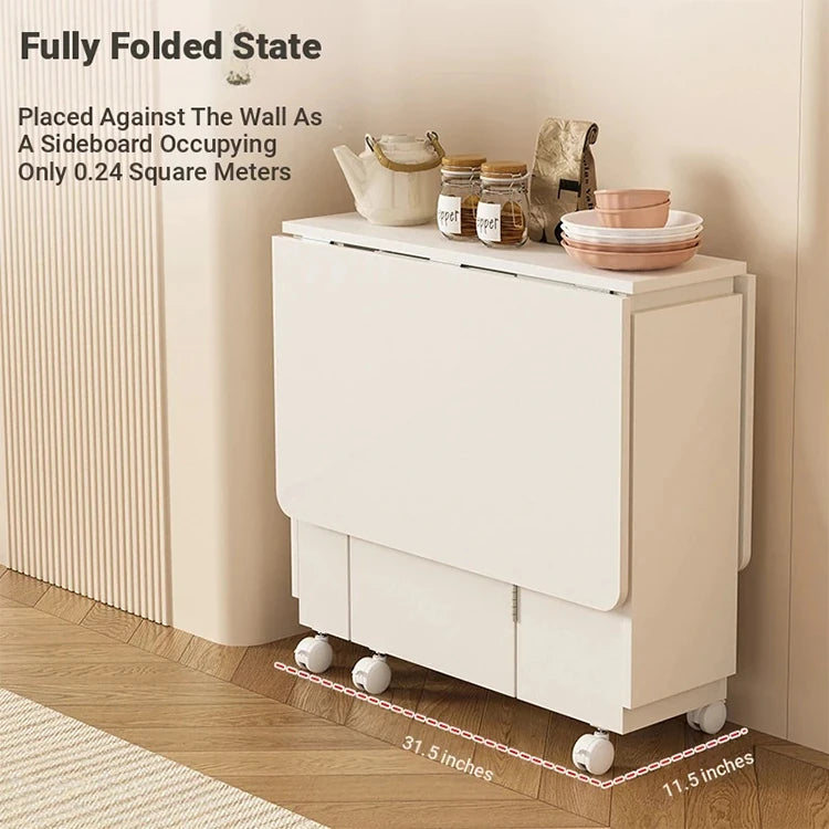 Compact Folding Table with Stylish Design – Perfect for Small Spaces & Versatile Use fsf-5210