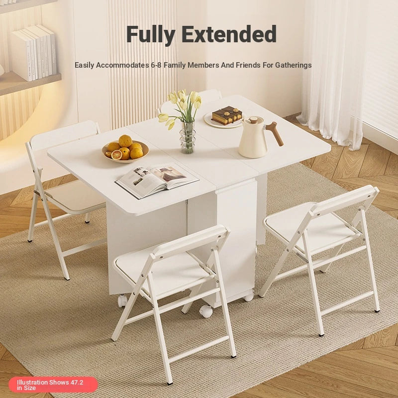 Stylish Foldable Chair with Space-Saving Design - Modern Compact Seating Solution for Any Room fsf-5210-ch