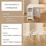 Stylish Foldable Chair with Space-Saving Design - Modern Compact Seating Solution for Any Room fsf-5210-ch