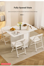 Stylish Foldable Chair with Space-Saving Design - Modern Compact Seating Solution for Any Room fsf-5210-ch