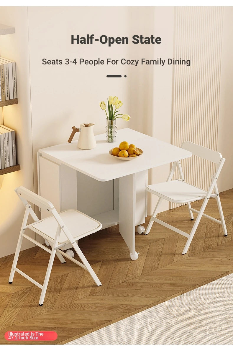 Stylish Foldable Chair with Space-Saving Design - Modern Compact Seating Solution for Any Room fsf-5210-ch