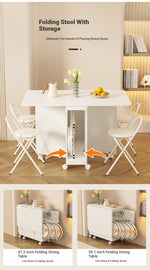 Stylish Foldable Chair with Space-Saving Design - Modern Compact Seating Solution for Any Room fsf-5210-ch