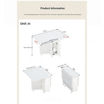 Compact Folding Table with Stylish Design – Perfect for Small Spaces & Versatile Use fsf-5210