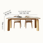 Sleek Off-White Chair with Natural Wood and Black Brown Ash Wood - PU Leather Finish fsm-966