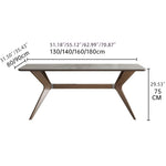 Modern Off-White and Brown Gray Ash Wood Chair with PU Leather Upholstery fsm-968