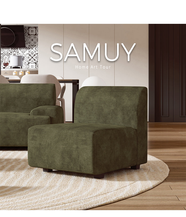 Stylish Scratch-Resistant Off White and Brown Sofa with Black Wood Particle Board Frame fsmy-396