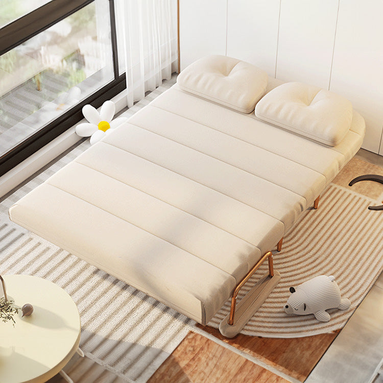 Stylish Faux Leather Sofa in Beige, Khaki, Orange, and Fog Blue - Perfect for Modern Living Rooms fsq-1413