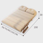 Stylish Faux Leather Sofa in Beige, Khaki, Orange, and Fog Blue - Perfect for Modern Living Rooms fsq-1413