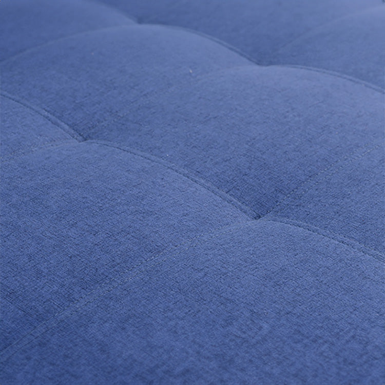 Luxurious Dark Gray-Blue Cotton-Linen Sofa - Modern Comfort in Light Khaki fsq-1416