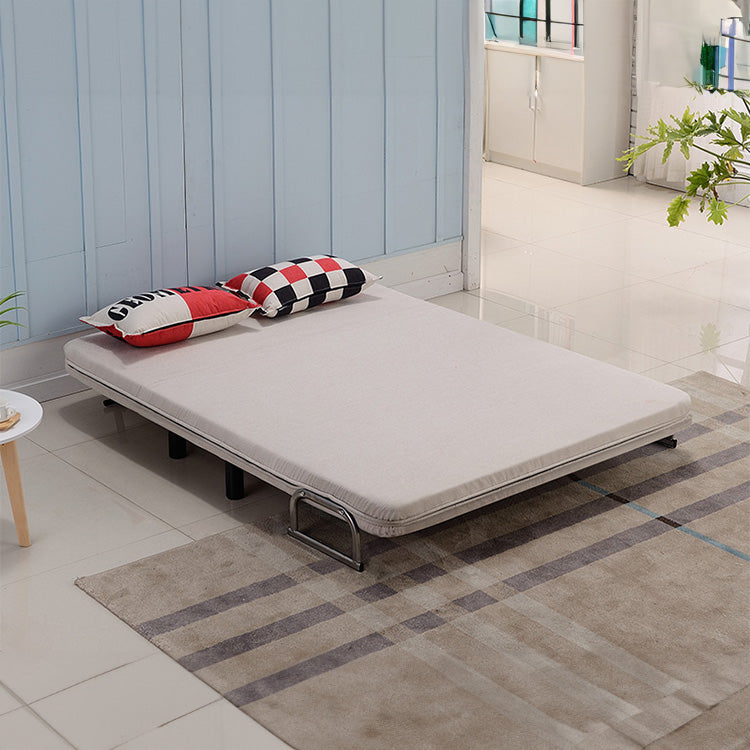 Stylish Cotton-Linen Sofa in Blue, Khaki, and Light Gray - Perfect for Modern Living Rooms fsq-1417