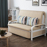 Elegant Solid Wood Sofa with Cotton-Linen Upholstery in Khaki, Navy Blue, Yellow, Dark Gray, and Green - Stylish and Durable fsq-1418