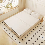 Stylish Modern Faux Leather Sofa in Beige, Khaki, Light Blue, and Gray Options fsq-1419