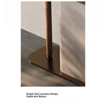 Sleek Modern Cabinet with PU Leather & Black Walnut Wood - Stylish Storage Solution for Any Home fsu-5240