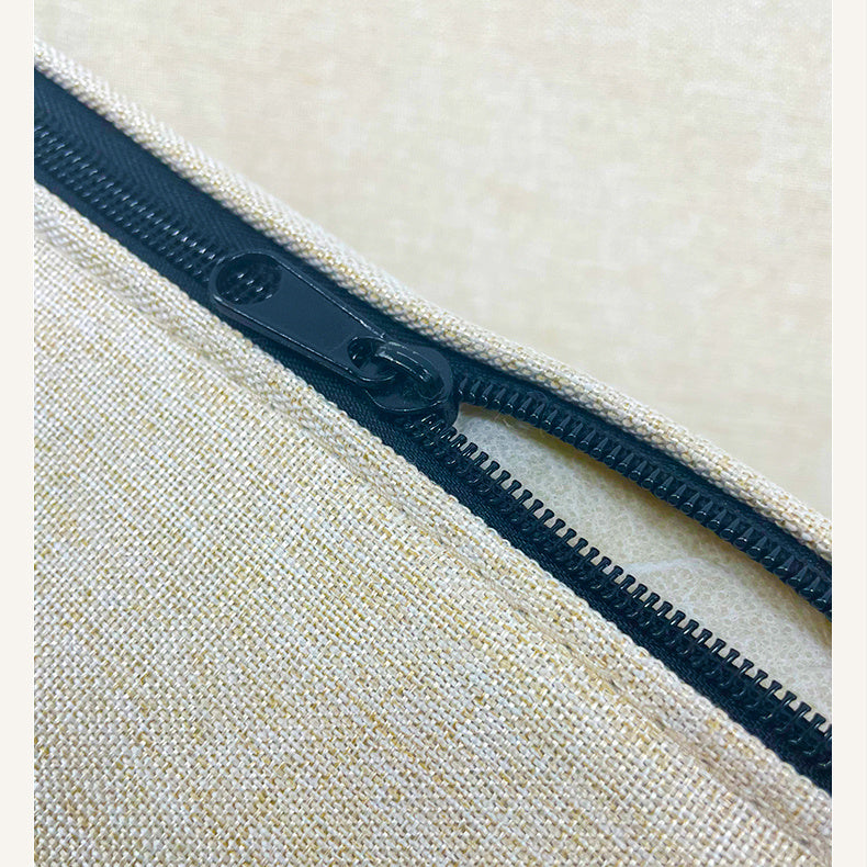 Stylish Cotton-Linen Sofa in Khaki, Light Gray, Dark Blue, Brown, and BlueGray fsx-1008