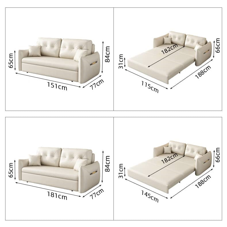 Luxurious Dark Leathaire Sofa in White Champagne Blue with Light Gray Accents – Perfect Blend of Comfort and Style fsx-1013