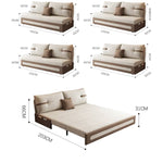 Versatile Multi-Color Suede Fabric Sofa: Stylish Orange, Beige, Light Brown, Pink, Green, Blue & Dark Gray Options fsx-1016