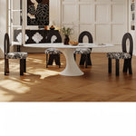 Contemporary Ash Wood Dining Chair with Unique Backrest Design ful-4444